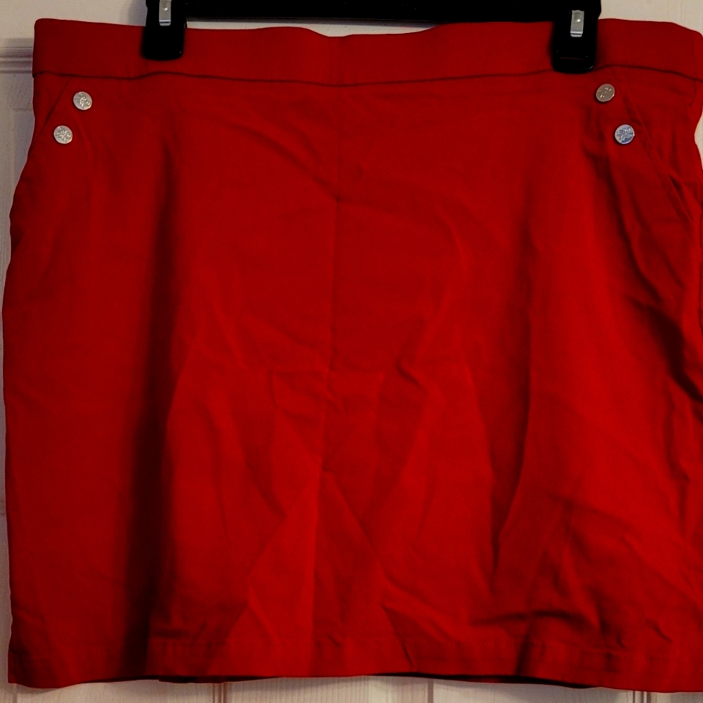 Rafaella Red skirt